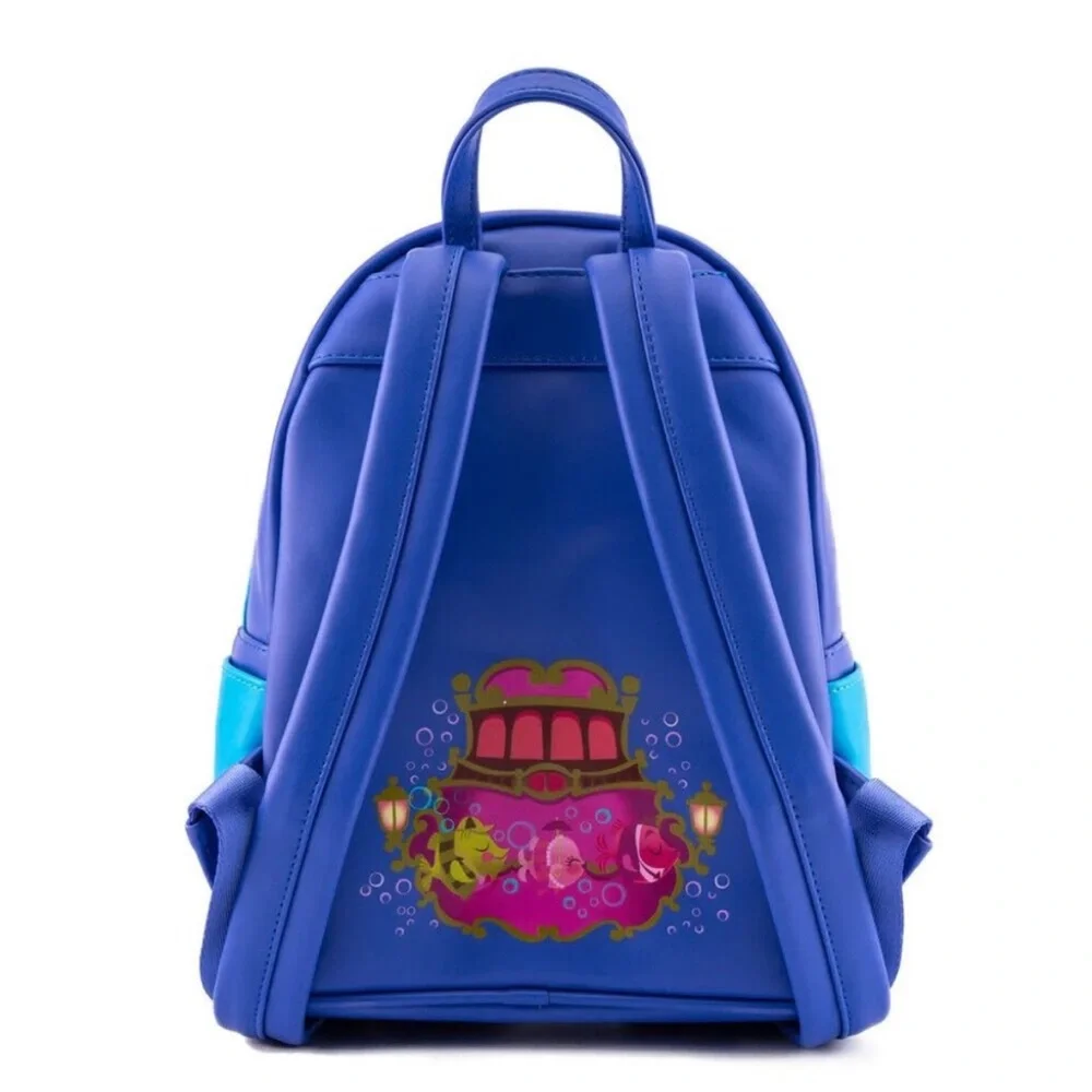 Loungefly Disney Bedknobs and Broomsticks Underwater Mini Backpack